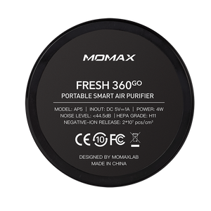 Momax Pure Go 360 Portable Smart Air Purifier