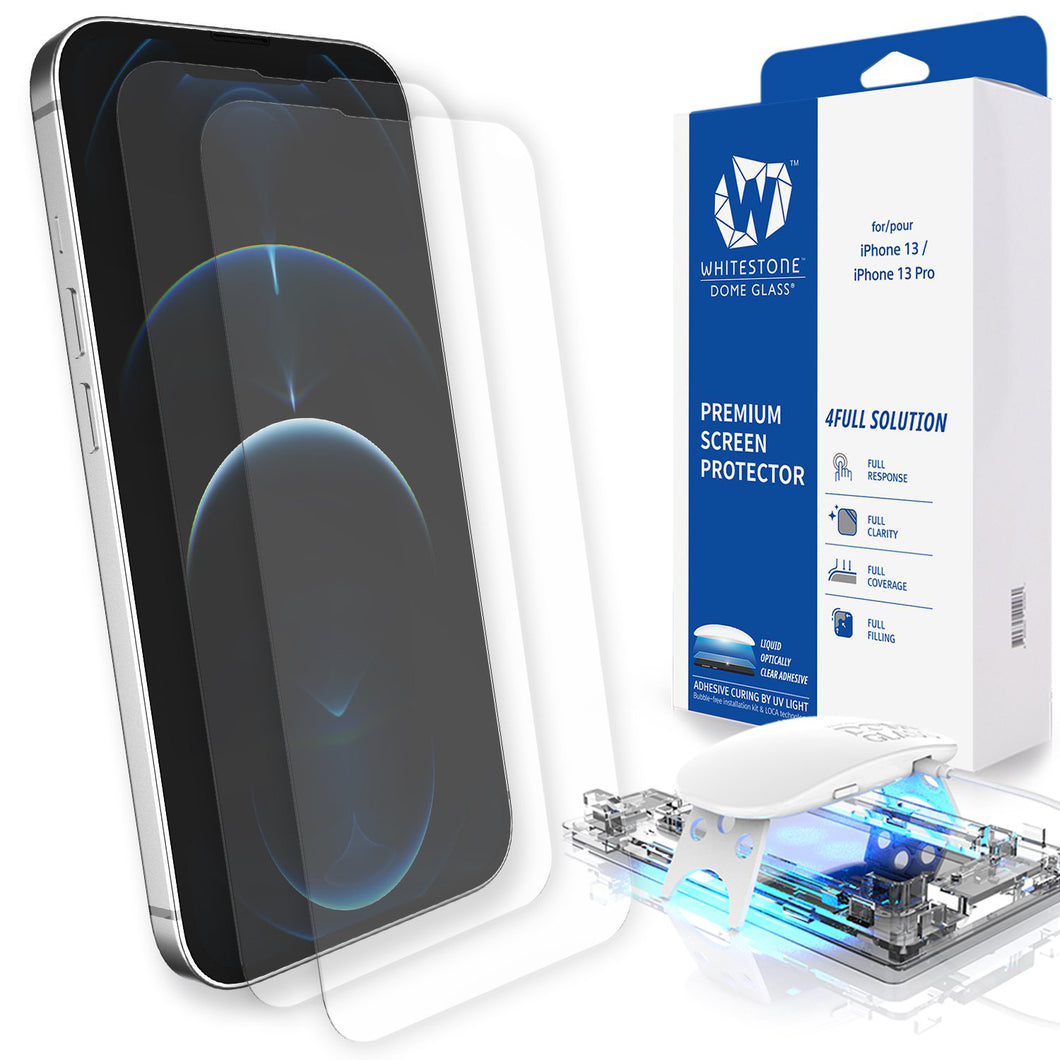 Whitestone iPhone 13 / 13 Pro Tempered Glass Screen Protector