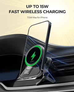 Aukey HD-M12 MagLink Freeze MagSafe Wireless Charging with Cooling System Phone Mount