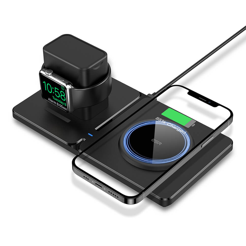 ESR Halolock Apple Watch Two-in-One Magnetic Wireless Charger