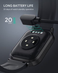 AUKEY LS-02 Smartwatch Fitness Tracker IPX6 Waterproof
