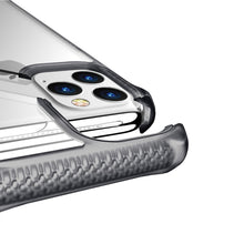 ITSKINS Hybrid Frost (MKII) Black & Transparent iPhone 11 Pro Max Case