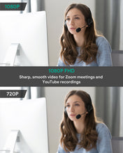 Aukey PC-LM1E Stream Series 1080P Dual-Mic Webcam For Meetings, Gaming, Live Streaming On Mac Windows