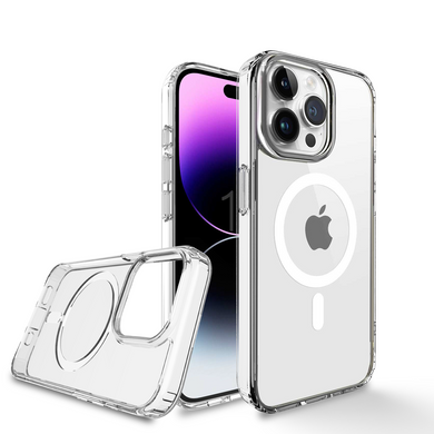 AUKEY PC-TM10 iPhone 15/15 Plus/15 Pro/15 Pro Max Magnetic Clear Case