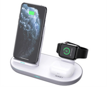 Aukey LC-A3 Aircore Series 3 in 1 Wireless Charging Station