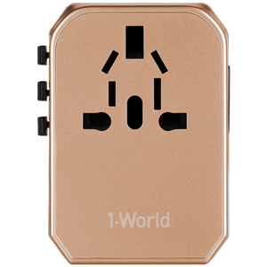 Momax UA5 1-World Travel AC Adaptor (1-Port USB-C + 4-Port USB-A)