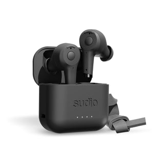 Sudio ETT True Wireless Bluetooth Earbuds- Black