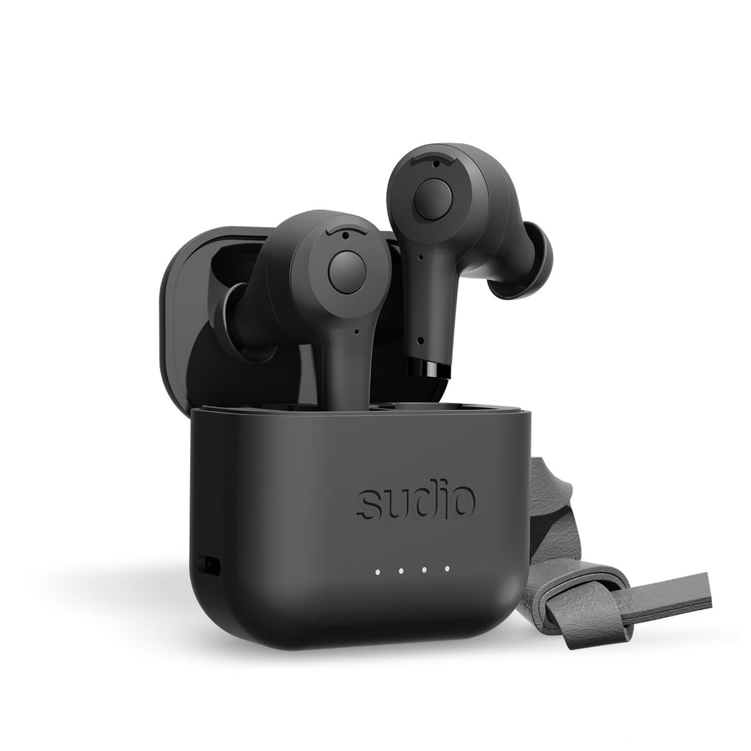 Sudio ETT True Wireless Bluetooth Earbuds- Black